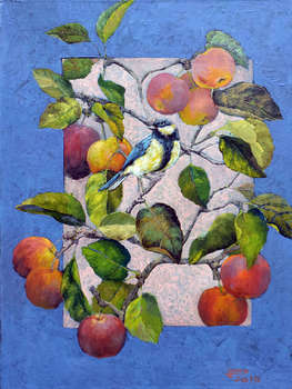 "Uccello sul ramo" - Jerzy Plucha