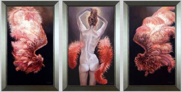 Triptych - Birth Angel Joanna Sierko Filipowska