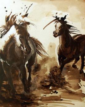 Dzikie konie - Jolanta Kalopsidiotis