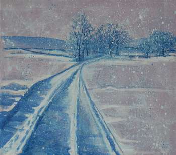 Snowy - fields - Jolanta Kitowska