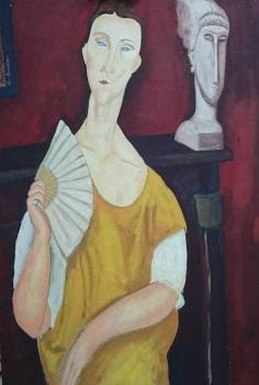 tribute to Modigliani - Kamila Dobrowolska Karaczewska