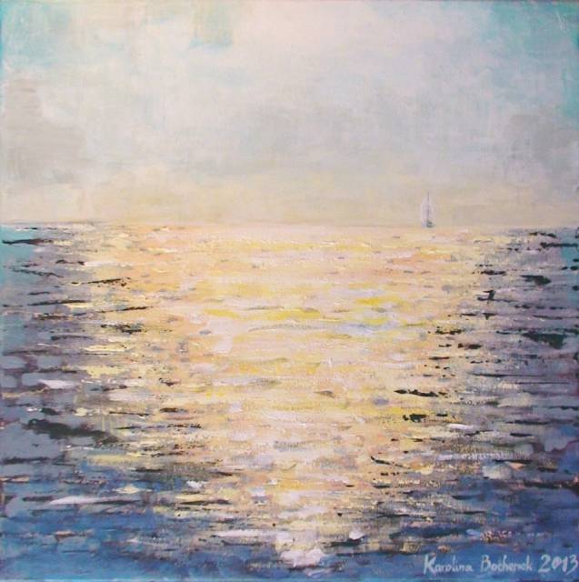 In Der Blauen Ferne Karolina Bochenek Touchofart galeria touchofart