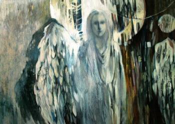 Anioł, z cyklu GARDEROBA - Katarzyna Makowska