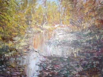 Осенние водно-болотные угодья - Kazimierz Komarnicki