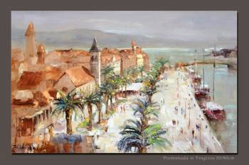 Promenade in Trogir - Kornel Wilczek