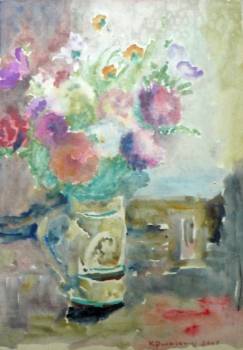 Bouquet de fleurs sauvages - Krystyn Dudkiewicz