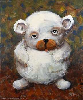 White fat bear - Krzysztof Iwin