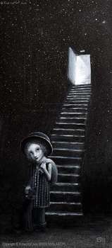 Escaliers vers le ciel - Krzysztof Iwin