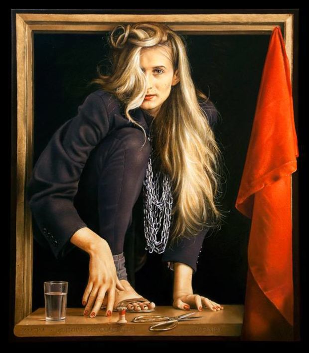 Portrait of a girl. Krzysztof Izdebski-Cruz