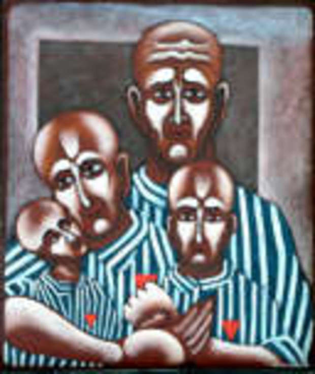 z cyklu Martyrium- portret rodzinny Krzysztof Kabat