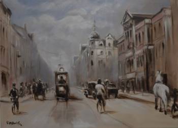 Pre-war Bydgoszcz, Gdansk street - Krzysztof Kloskowski