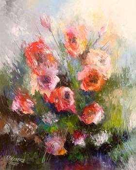 "Roses dans le jardin III" - Krzysztof Kłosowicz