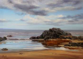 Sea landscape - Rocks - Lidia Olbrycht