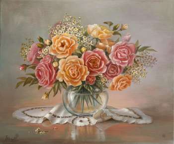 Розы - Lidia Olbrycht