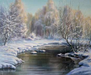  paesaggio invernale - Lidia Olbrycht