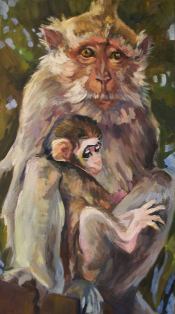 Małpa / Macierzyństwo - Magdalena Szpyt