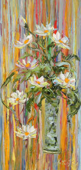 Kwiaty w wazonie - Małgorzata Kruk