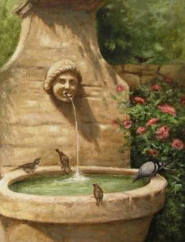 Vecchia fontana-Provence - Małgorzata Sadowska Majewska