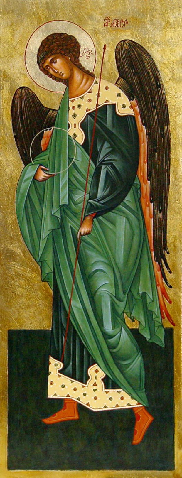 Arcangelo Gabriele - dipinto secondo il XVI secolo, icone russe Malwina Wójcik