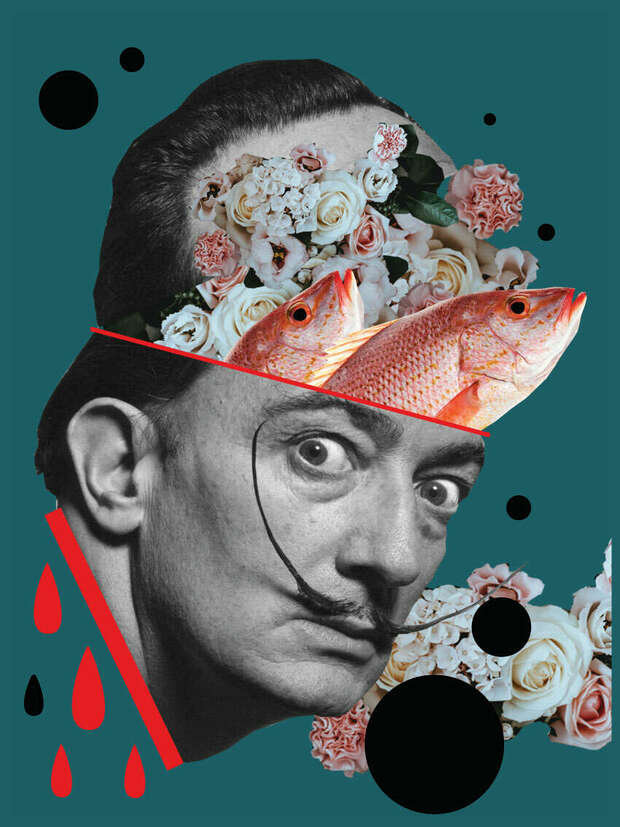 Плакат - сюрреалистический Дали Marcin Waśka