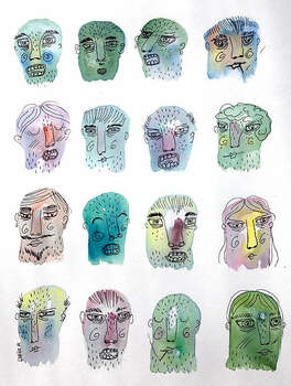 Tausende Gesichter, Hunderte Luftspiegelungen - Marcin Waśka
