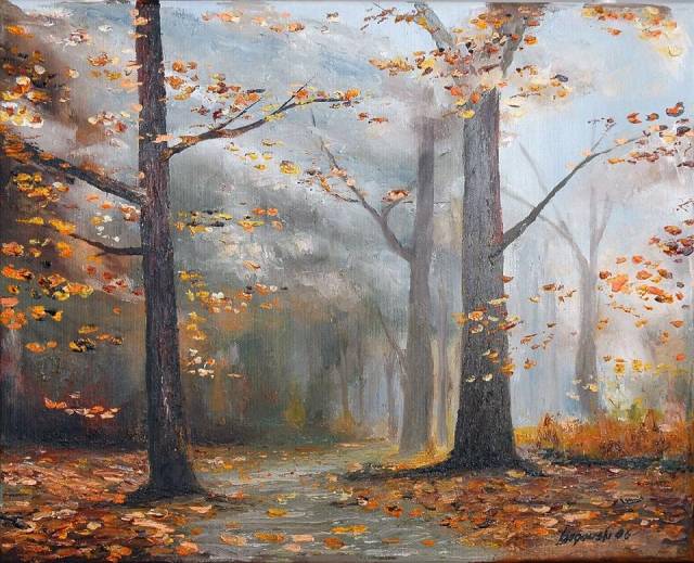 Осень в парке Marek Langowski