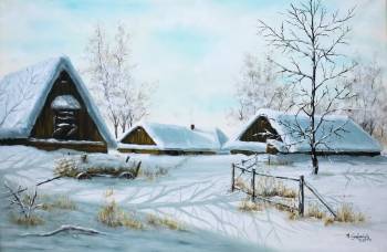 Inverno nel villaggio - Marek Szafrański