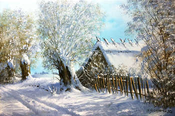 Зима в деревне - Marek Szczepaniak