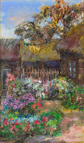 В саду - Maria Dziopak