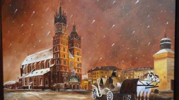 Kraków zimą - Maria Sularz