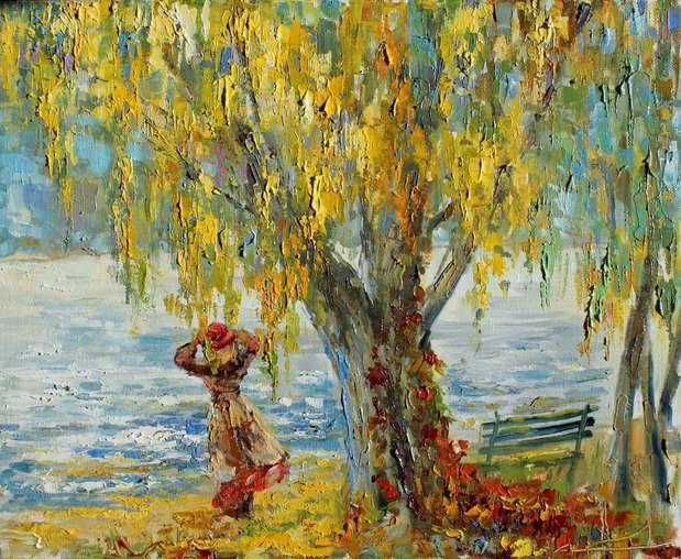 "Autumn walk" Marina Kozlowska