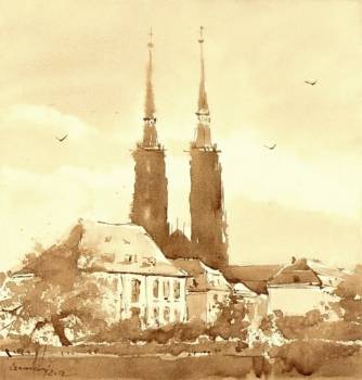 Île de la cathédrale de Wroclaw - Mariusz Gosławski