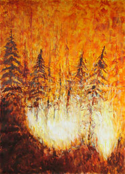 Forêt en feu - Mariusz Krzysztof Aniśko