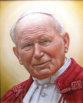 Papież Jan Paweł II - Michal Nastyszyn 