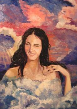 The woman in the clouds - Michał Ogiński