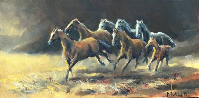 horses Michalina Derlicka