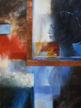 Ritratto di una donna allo specchio - Mira Skoczek Wojnicka