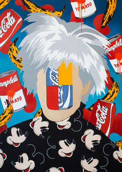 Gesichter und Symbole - Andy Warhol - Monika Mrowiec