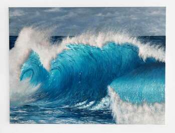 Morska Bryza- obraz akrylowy na płótnie 60 x 80 cm - Natalia Lichwa
