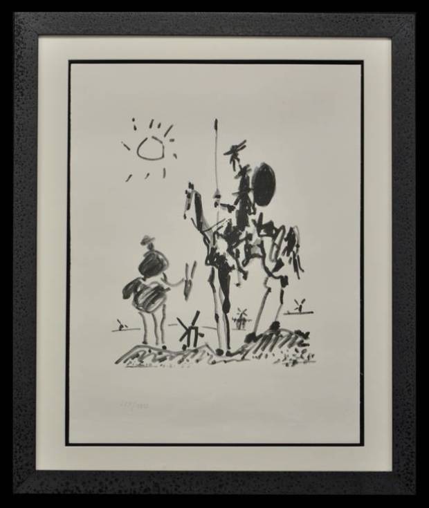 Don Kichote e Sancho Panza Pablo Picasso