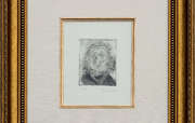 Portret holenderskiej mieszczanki w begince - PODPISANA AKWAFORTA - Pablo Picasso