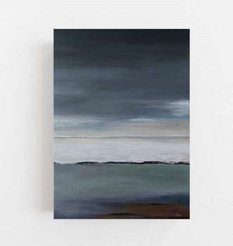 Morze minimalistyczne- obraz akrylowy  - Paulina Lebida