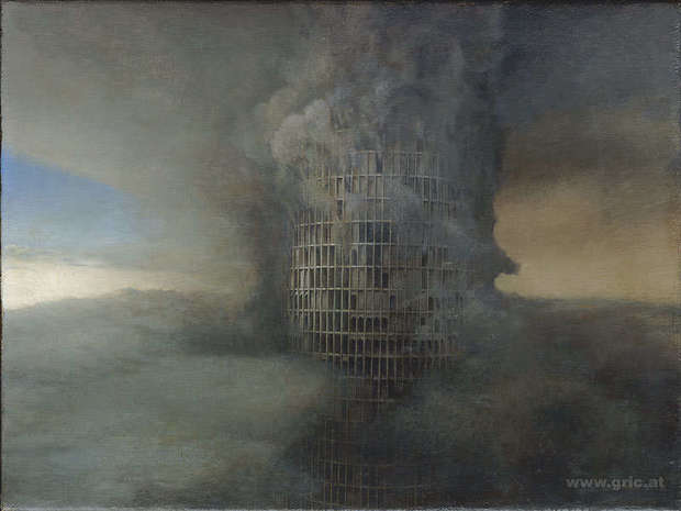 Burning Tower Peter Gric