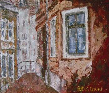 The alleys of town houses - Piotr Bogdan