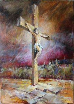 Crucifixion, Golgotha ​​Sanok - Piotr Kolano
