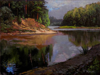 Fluss Wkra - Piotr Mruk