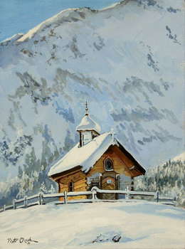 L'hiver à la montagne - Piotr Olech