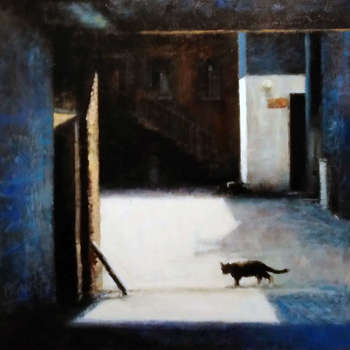 Cat in the square - Piotr Pilawa