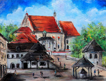 KAZIMIERZ - obraz 50x40 cm - Radosław Popek