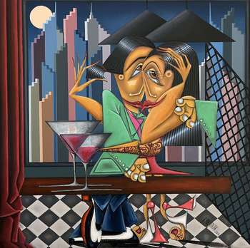 W barze na Manhattanie - Robert Jadczak